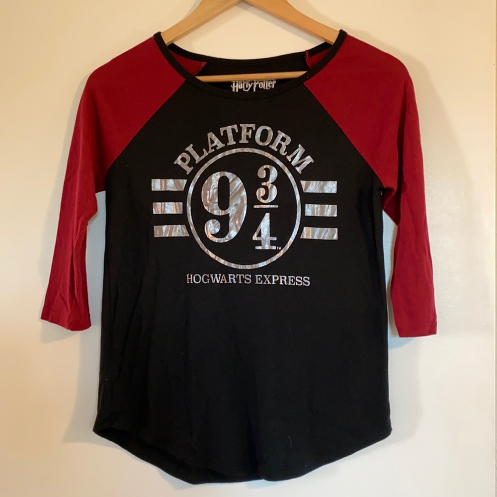 Harry Potter baseball tee Platform 9 3/4 shirt